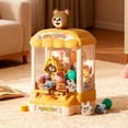 thumbnail image 4 of Noehoiugi Machine à Griffes pour Enfants, Console de Jeu d'Arcade Électronique Musicale avec Son Réglable, Cadeau de Noël et d'Anniversaire pour Enfants, Comprend des Mini Jouets et 5 Pcs de Jeu, 4 of 6