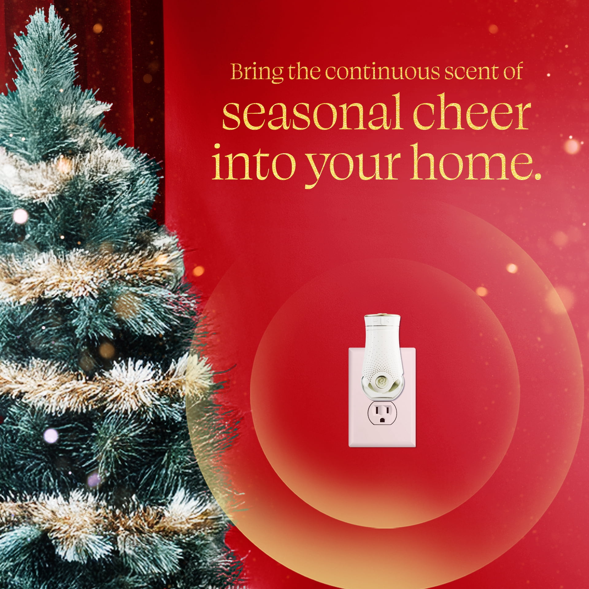 Glade Plugins® Air Freshener Scented Oil Kit, Apple of my Pie™, 1 Warmer 1 Refill