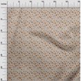 thumbnail image 3 of oneOone Tissu en Coton Cambric Beige Matériel de Robe d'Automne Tissu Imprimé Tissu au Mètre 56 Pouces de Large, 3 of 4
