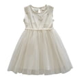 thumbnail image 2 of WEAIXIMIUNG Robes Fille Enfants Tout-Petits Filles Sans Manches Robe en Maille Brodée Danse Fête Princesse Robes Vêtements 120, 2 of 4