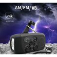 thumbnail image 5 of Radio Full Band Solar Radio Hand Crank Weather Radio Radio (Green), 5 of 5