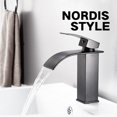 thumbnail image 2 of Xingzhi Hot Cold Adjustable Easy To Clean Bathroom Sink For Easy To Install white short, 2 of 6