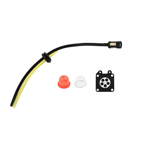 Fuel Filter Fuel Hose Set Seal For Brushcutter + 2 X Primer