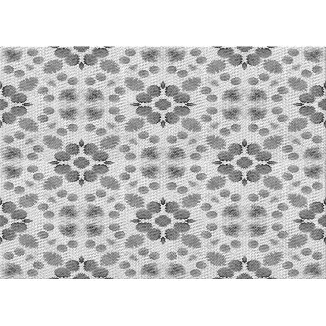 Ahgly Company Machine Washable Indoor Rectangle Transitional Gray Area Rugs, 2' x 3'