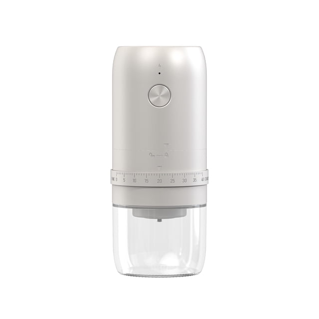 MesaSe For Smart Electric Coffee Grinder with Ceramic Burrs Adjustable Coarseness Auto Shut-Off & Easy Clean Design - USB Rechargeable