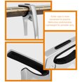 thumbnail image 2 of Guitar Tuning Clip Guitar Capo Universal Metal Capo Multifunctional Turning Capo with Guitar Picks, 2 of 9