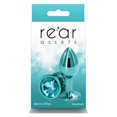thumbnail image 1 of Rear Assets Aluminum Anal Plug, Small, Teal, 1 of 5
