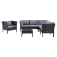 thumbnail image 1 of Ensemble modulaire de patio en L Parksville avec chaise, 1 of 9