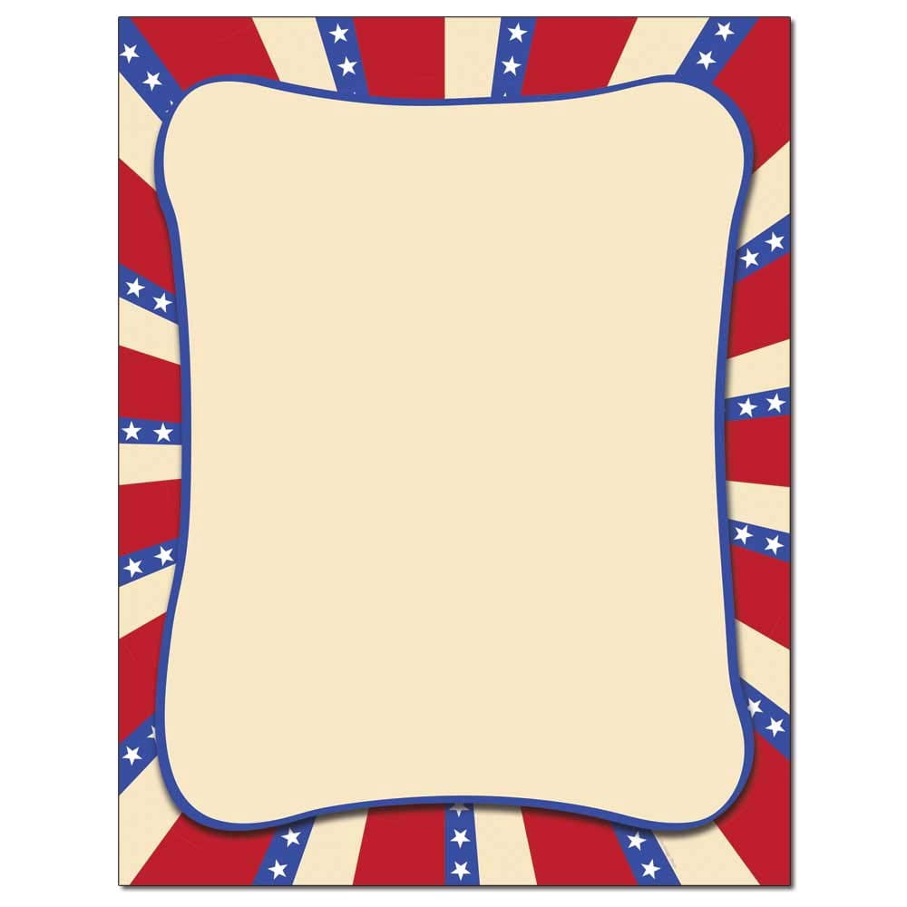 Americana Letterhead Laser & Inkjet Printer Paper, 100 pack