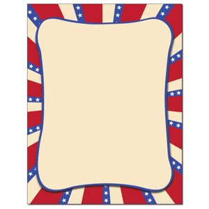 Americana Laser en tête de lettre & Papier à imprimer jet d'encre, paquet de 100