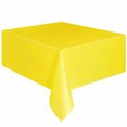 thumbnail image 1 of Nappe Jetable à la Maison Hôtel Restaurant Nappe Jetable Unique Utilisation Décoratif Solide Couleur Couverture de Table d'Isolation Thermique, Jaune, 1 of 8