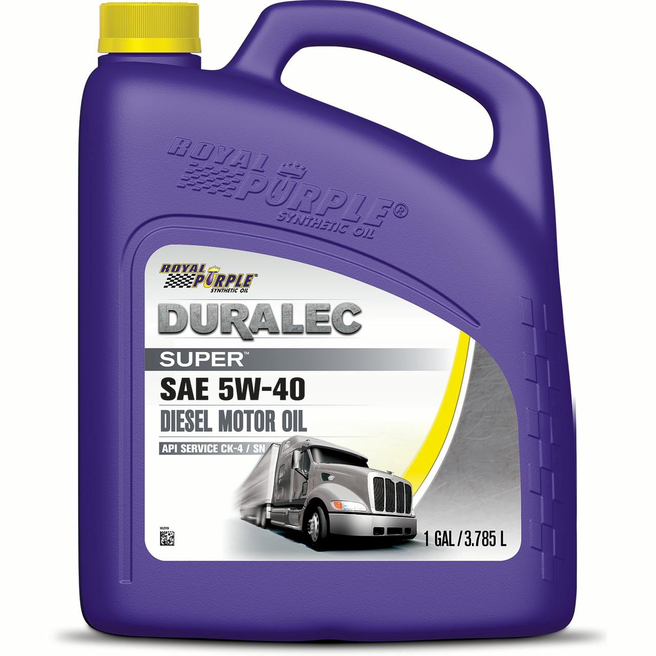 Royal Purple 83540 Oil Duralec Super SAE 5W-40; Synthetic; 1 Gallon Bottle; Single; Diesel