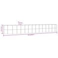 thumbnail image 4 of vidaXL Garden Raised Bed Grey 554x100x68 cm Powder-coated Steel, 4 of 4