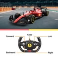 thumbnail image 4 of VOLTZ TOYS Licensed Ferrari F1-75 RC Car 1:12 Scale Formula 1 Remote Control Race Car with 2.4GHz, LED Lights, Official Ferrari Model for Kids & Adults, 4 of 6