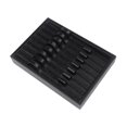 thumbnail image 1 of HILABEE Scissor Holder PU Leather Hair Clips Container Dressing Table Hair Salon Scissor black, 1 of 9