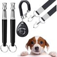 thumbnail image 1 of Ensemble de Sifflets pour Chien Sifflet pour Chien Sifflet pour Chien Sifflet Ultrasonique Sifflet d'Entraînement Sifflet pour Chien Réglable Sifflet Ultrasonique Silencieux pour Chien, 1 of 4