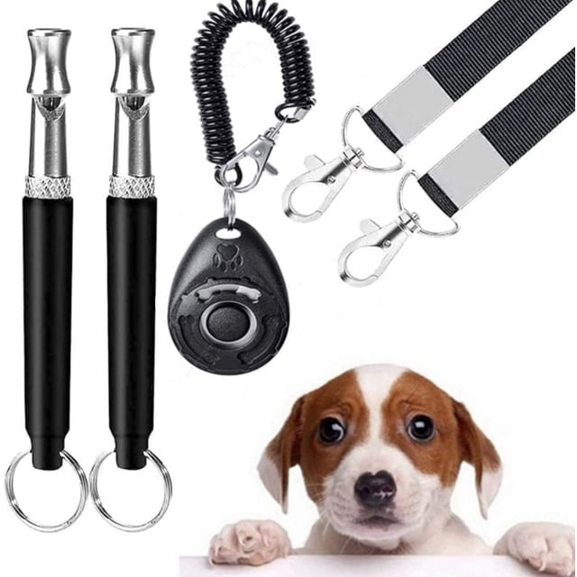 Ensemble de Sifflets pour Chien Sifflet pour Chien Sifflet pour Chien Sifflet Ultrasonique Sifflet d'Entraînement Sifflet pour Chien Réglable Sifflet Ultrasonique Silencieux pour Chien