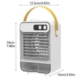 thumbnail image 2 of Mini Refroidisseur d'Air Fonctionnel Alimenté par Batterie USB pour Pulvérisation Dortoir Bureau Humidification de l'Air, 2 of 4