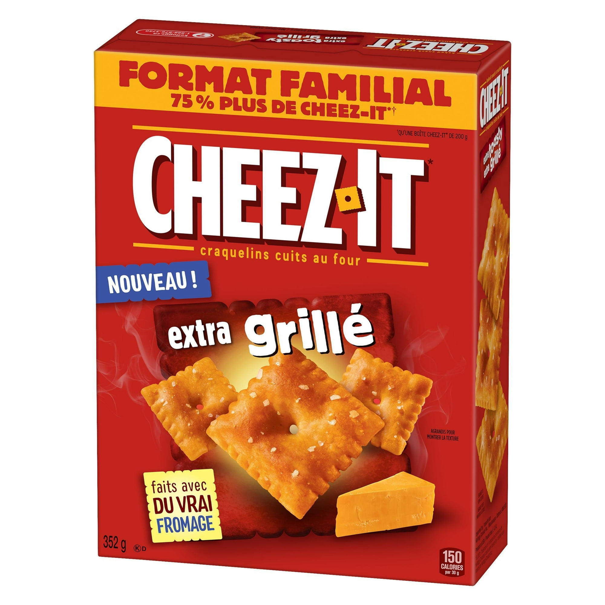 Cheez-It* Baked Snack Crackers Extra Toasty 352 g