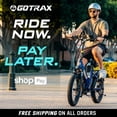 thumbnail image 2 of Gotrax R2V2 20" Foldable Electric Bike, 500W Motor, 32 KPH Top Speed, 64 KM Range, 3.0" Fat Tires, Commuter eBike, Black, 2 of 7