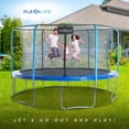 thumbnail image 4 of Plexalife Ensemble de Trampoline Rond de 11 Pi avec Système de Sécurité à Cadre Flexible à Anneau Supérieur de Qualité Supérieure, 4 of 5
