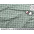 thumbnail image 2 of Soimoi Modal Satin Fabric Geometric Small Printed Craft Fabric by The Yard 42 Inch Wide, 2 of 3