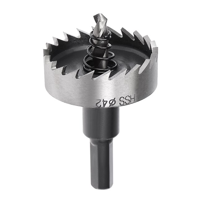 Unique Bargains 42mm HSS Drill Bit Hole Saw Cutter for Metal Alloy Wood