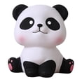 thumbnail image 4 of serony Money Bank Desktop Animal Statue Lovely Cartoon Panda Sculpture Style B Style B, 4 of 5
