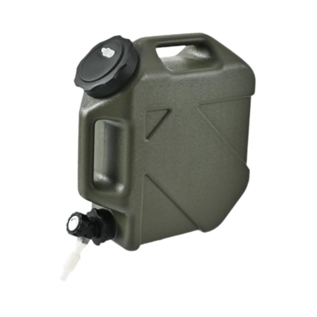 Almencla 10L Water Container with Faucet Water Bucket for Outdoor Fishing Handwashing Green