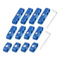 thumbnail image 1 of Unique Bargains 2 Set 8mm Car Engine Spark Plug Wire Separator Looms Divider Organizer Clamp Plastic Blue, 1 of 7