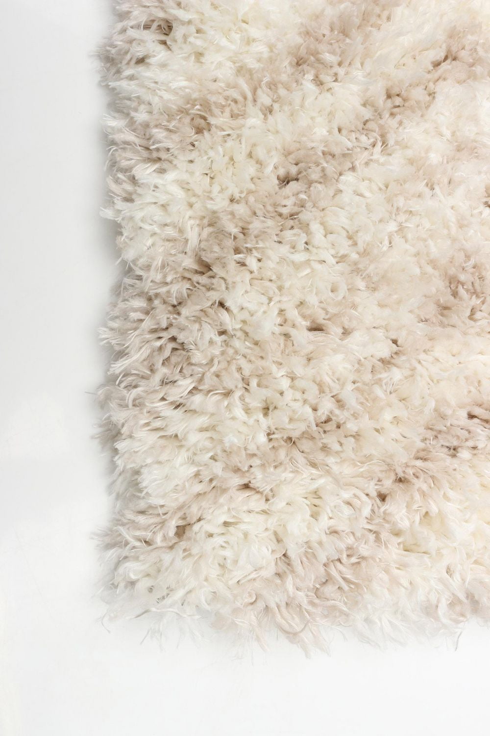 ECARPET Tapis à poils longs super doux pour salon, chambre et sous-sol, motif abstrait