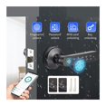 thumbnail image 2 of Smart Fingerprint Lock Password IC Card Handle Dead Bolt Home Wooden Metal Door Latch, 2 of 5