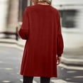 thumbnail image 4 of Babysbule Cardigans pour Femmes Liquidation Mode Femmes Cardigan Ample à Manches Longues Blouse Haut Blouse Liquidation, 4 of 6