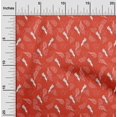 thumbnail image 2 of oneOone Cotton Poplin Red Fabric Tropical Sewing Craft Projects Fabric Prints By Yard 42 Inch Wide, 2 of 5