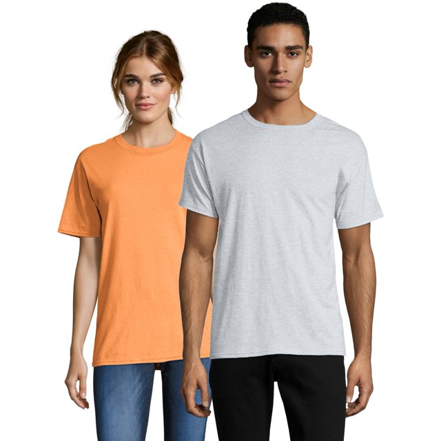 Hanes T-Shirt de Performance Unisexe Adulte X-Temp, 2TG, Cendre