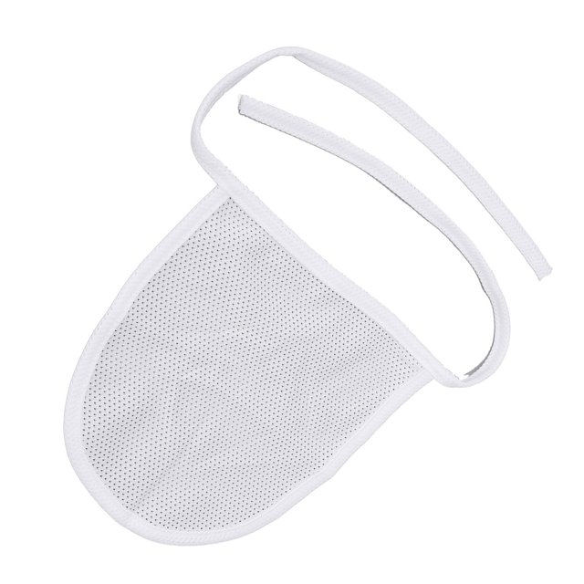 Cotton Neck Trachea Covers, Adjustable Soft Neck Stoma Protector White Wound Protection Skin Friendly for Laryngectomy Tracheostomy