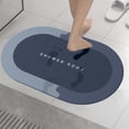 thumbnail image 1 of RYRDWP Diatomaceous Bath Rug Super Absorbent Quick Dry Rubber Backing Non Slip Washable Bathroom Floor Mats Shower Rug For In Front Of Bathtub Shower Room 16x24, 1 of 9