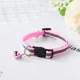 thumbnail image 1 of Reflective Dog Bell Collar Breakaway Cat Collar Pet Collar Pet Bell Collar  Buckle Adjustable Reflective Cat Collar With Bell For Dogs Puppies Kittens, 1 of 1