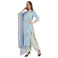 thumbnail image 3 of Phagun Ethnic Kurta Set For Womens W/Printed Dupatta Indian Tunic Designer Kurti Dress, 3 of 6