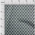 thumbnail image 1 of oneOone Tissu Viscose Georgette Chevron Ikat Décor Tissu Imprimé BTY 42 Pouces de Large, 1 of 4