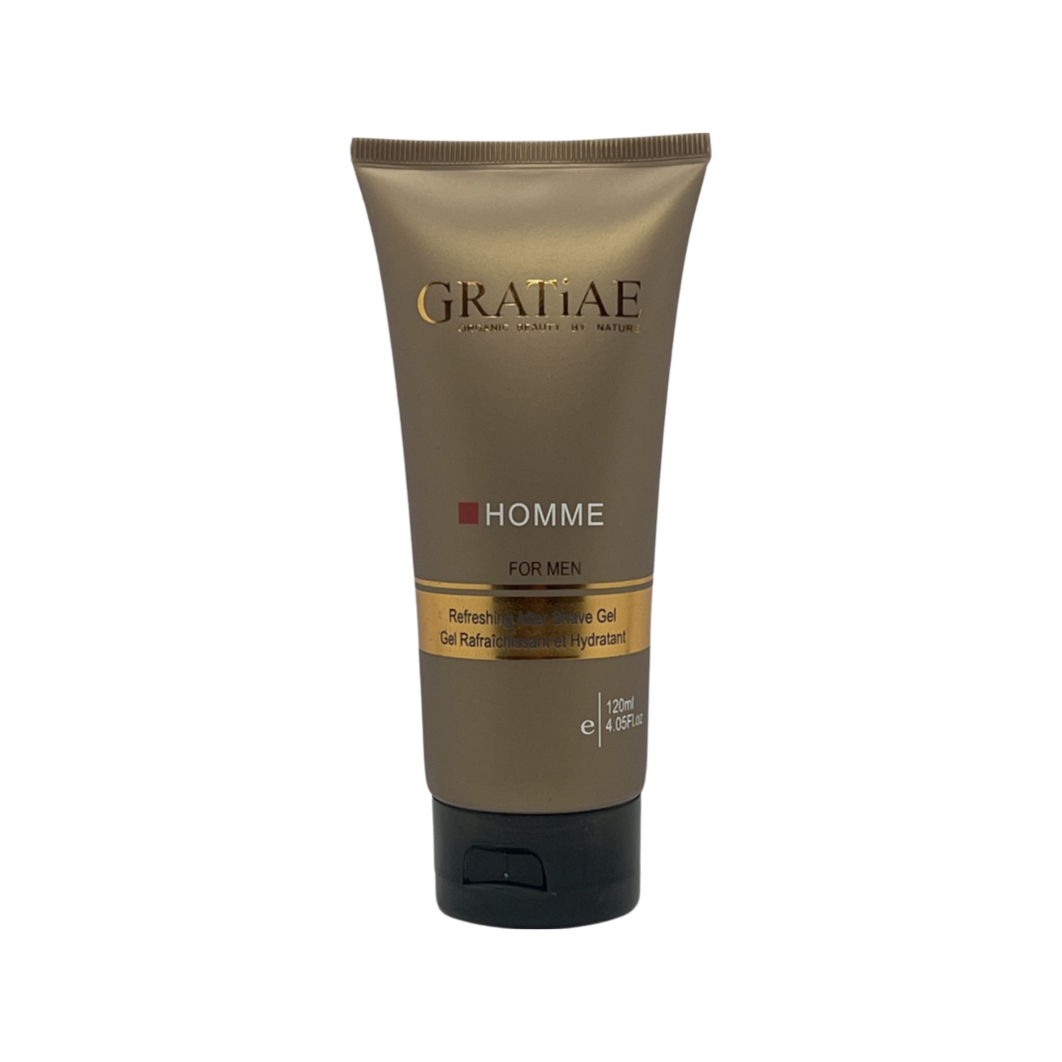Gratiae Organics Gel Rafraîchissant Hydratant pour Hommes 4,05 Oz