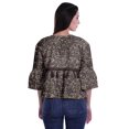 thumbnail image 2 of Moomaya Hauts Boho Coton Décontractés Amples Blouses Haut d'Été Col Rond T-Shirt, 2 of 4