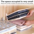 thumbnail image 4 of Lazy Folding Clothes Board Shirt Pants Storage Organizer Wardrobe Clothing Divider Table 10Pcs, 4 of 10