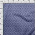 thumbnail image 3 of oneOone Polyester Lycra Blue Fabric Asian Block Sewing Craft Projects Fabric Prints By Yard 56 Inch Wide, 3 of 4
