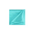 thumbnail image 2 of INSPIRE CHIC Men's Pocket Square Solid Color Handkerchiefs Self-folded For Wedding Party Turquoise One Size, 2 of 4