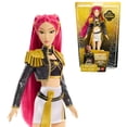 thumbnail image 1 of Poupée chantante Mira «Golden» de HUNTR/X KPop Demon Hunters vêtue d’une tenue amovible et dotée de 5 points d’articulation, 1 of 7
