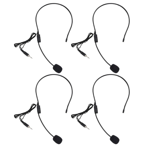 HAOAN4 PCS Microphone Wireless Headset Omnidirectional Customer Service