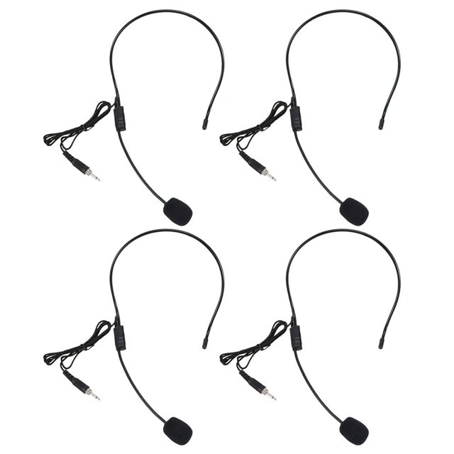 HAOAN4 PCS Microphone Wireless Headset Omnidirectional Customer Service