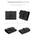 thumbnail image 2 of pitrice Leather Women Purse Rectangular Trifold for Zipper Hasp Stylish Card Holder Photo Folder Wallet Notecase Birthday Gift Yellow 1Set, 2 of 6