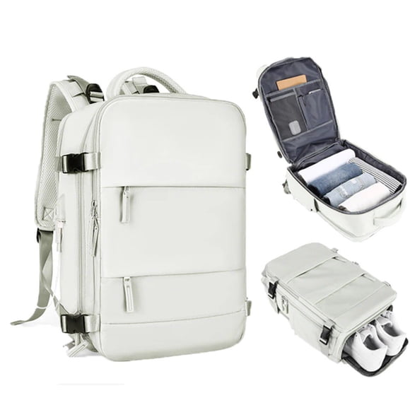 AMERTEER Large Travel Backpack Women School Bag Carry On Backpack Hiking Backpack Waterproof Outdoor Sports Rucksack Casual Daypack School Bag Fit 15.6 Inch Laptop with USB Charging Port